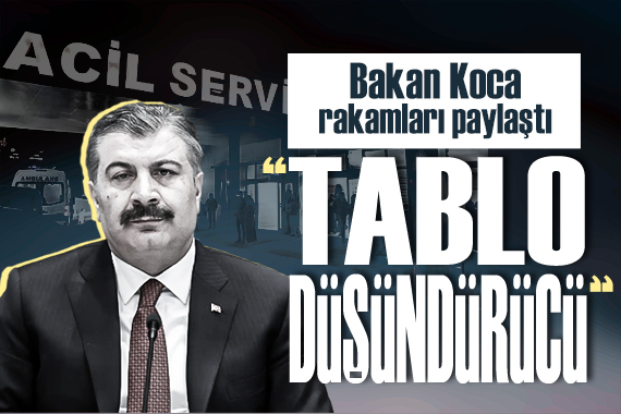 Bakan Koca, 2022 nin muayene rakamlarını paylaştı: Tablo düşündürücü dedi