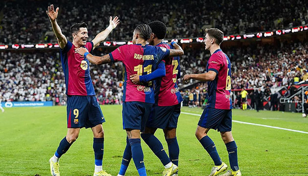 Barcelona dan, Real Madrid e tarihi fark!