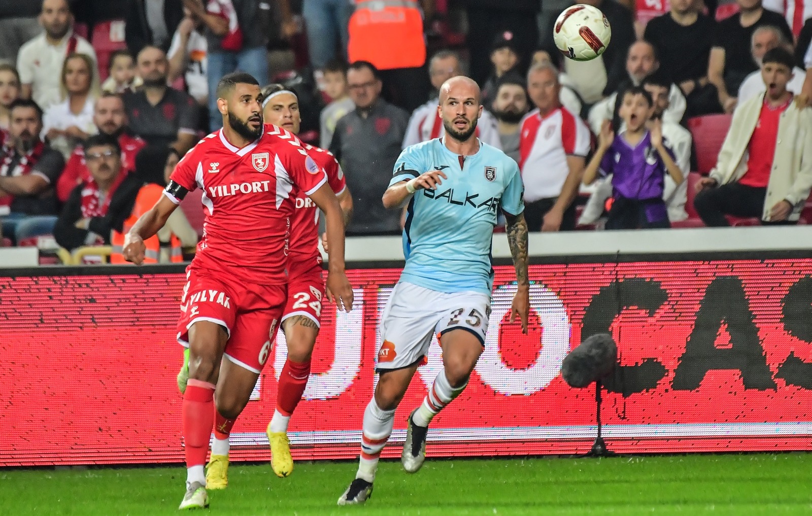 Samsunspor - Başakşehir maçında gol sesi çıkmadı