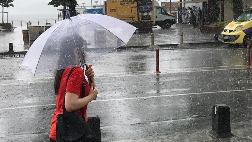 İstanbul a sağanak ve dolu uyarısı