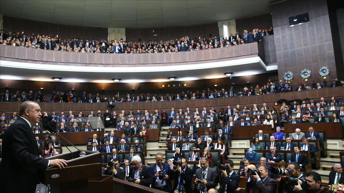 AK Parti de kapalı grup toplantısı: Gündem deprem!