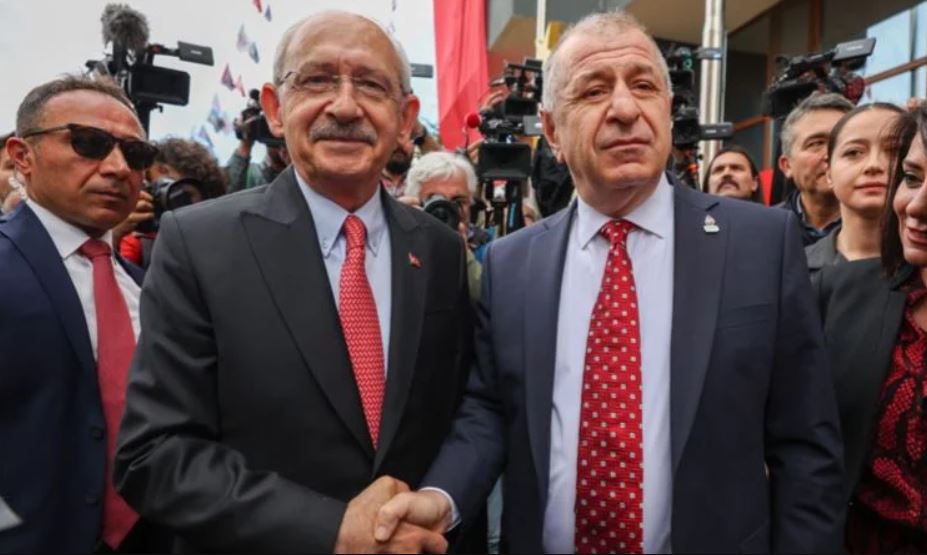 Kılıçdaroğlu, Zafer Partisi Genel Başkanı Özdağ ile görüştü