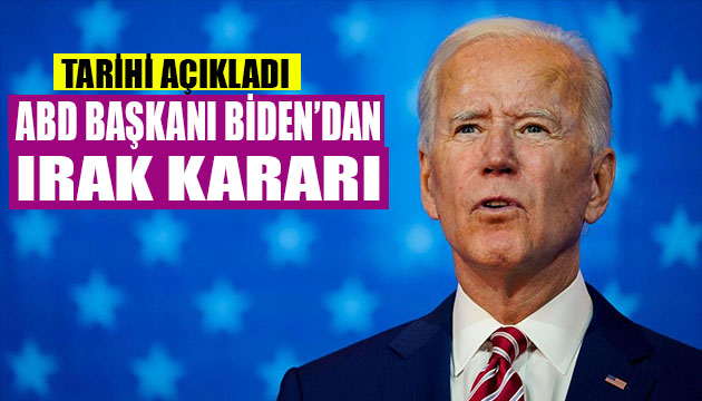 Biden dan Irak kararı