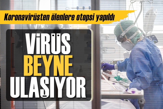 Koronavirüsten ölenlere otopsi yapıldı: Virüs beyne ulaşıyor