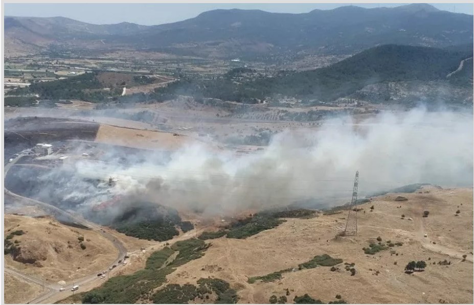 İzmir de korkutan yangın! Müdahale sürüyor