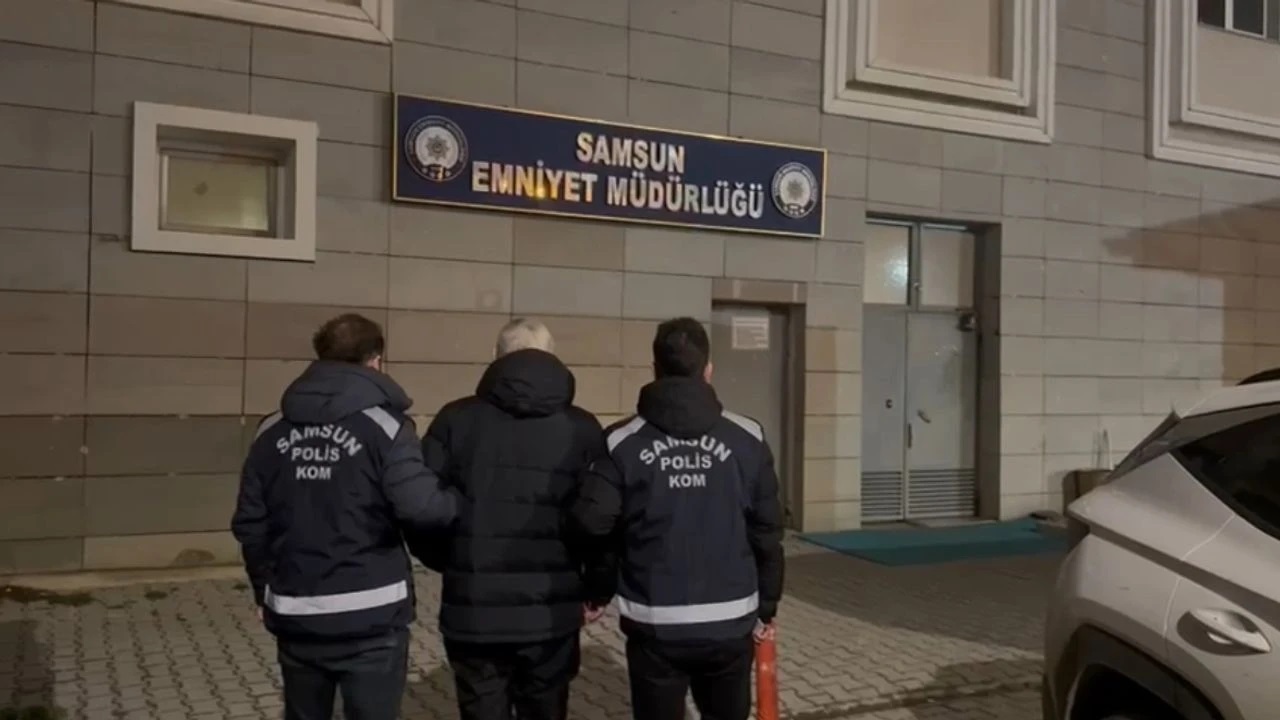 Interpol ün aradığı suçlu Samsun da yakalandı