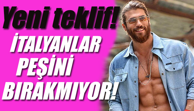 Can Yaman İtalyan dizisinde başrol oldu!