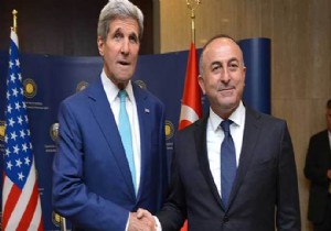 Çavuşoğlu ve Kerry görüştü!