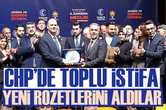 CHP de toplu istifa! Yeni partileri belli oldu