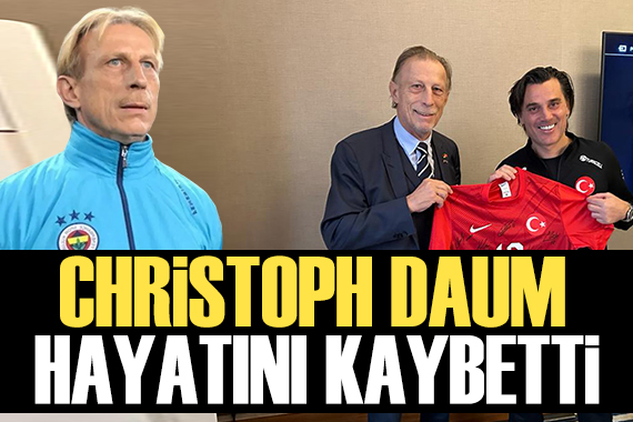 Christoph Daum dan acı haber