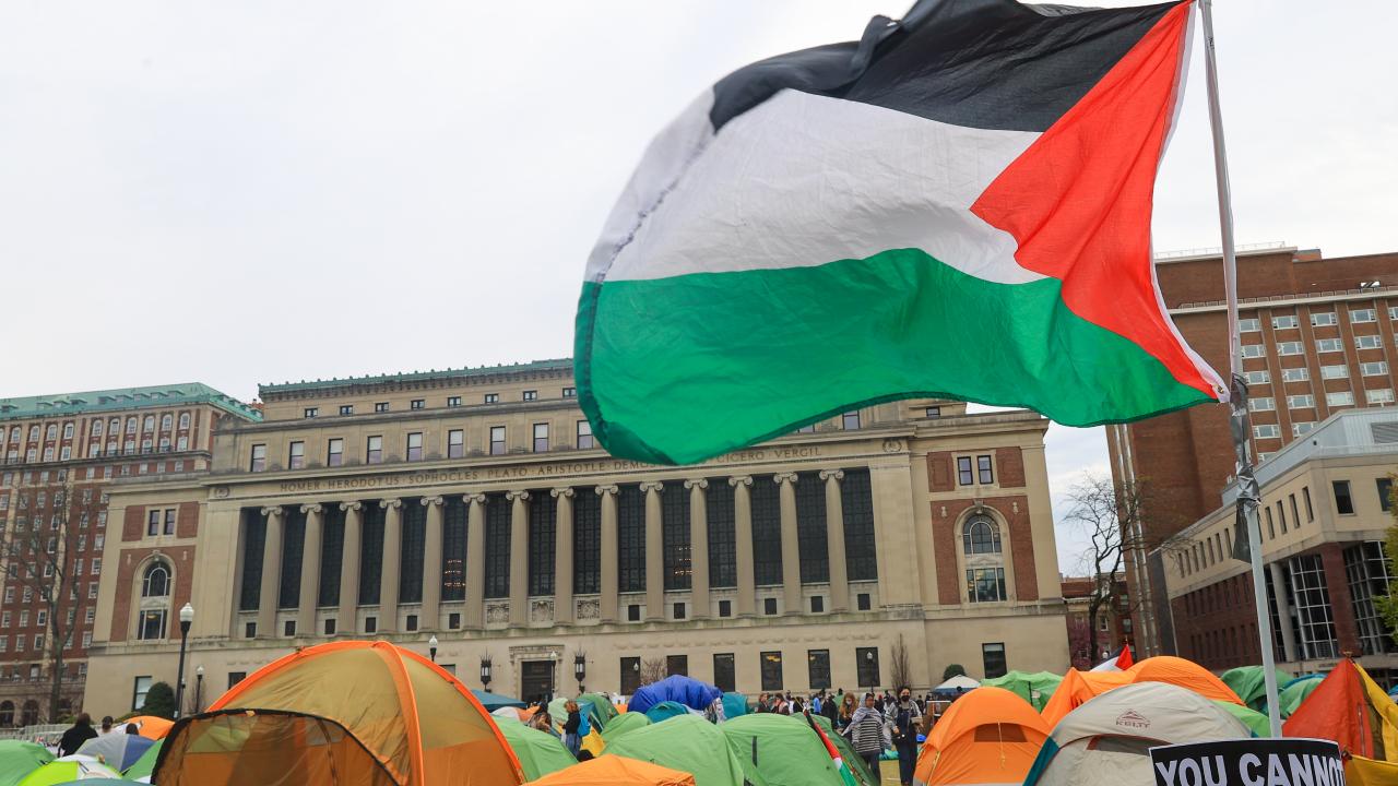 Columbia Üniversitesi ndeki mezuniyet töreninde İsrail protesto edildi