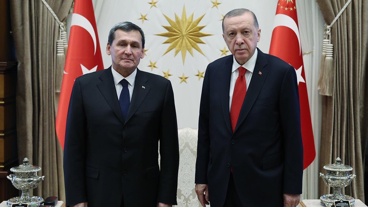 Cumhurbaşkanı Erdoğan, Meredov u kabul etti