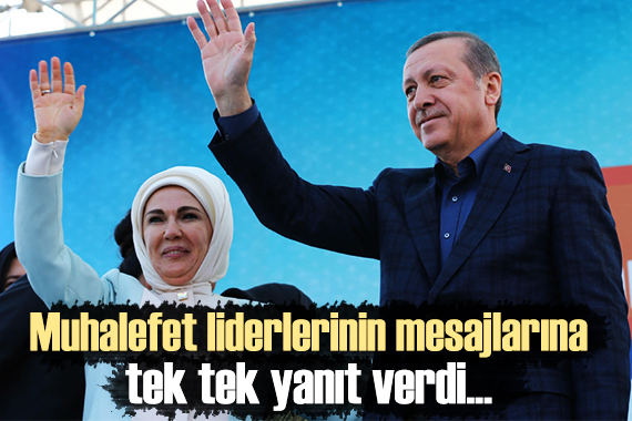 Cumhurbaşkanı Erdoğan dan o mesajlara teşekkür yanıtı!