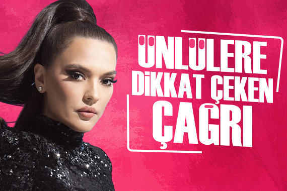 Demet Akalın dan ünlülere çağrı