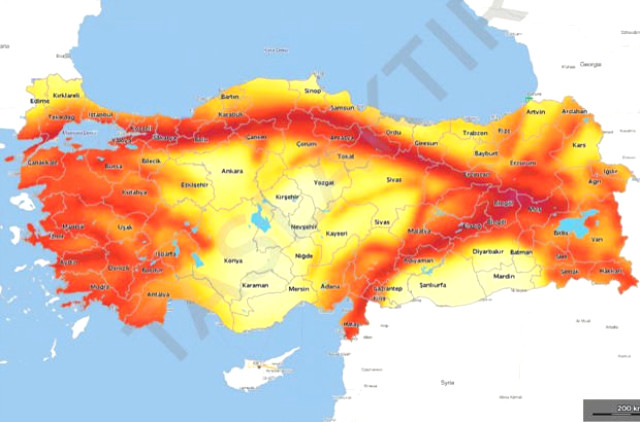 Adresinizi girin, deprem riskinizi görün