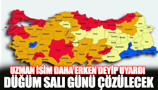 Salı günü düğüm çözülecek