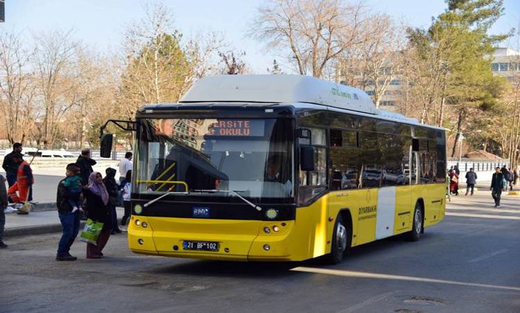 Diyarbakır da toplu taşımaya zam