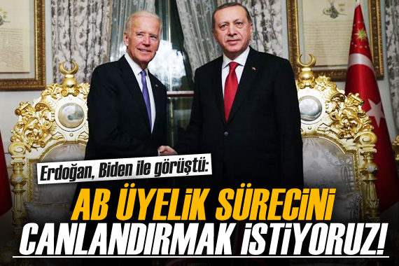 Cumhurbaşkanı Erdoğan, ABD Başkanı Biden ile telefonda görüştü