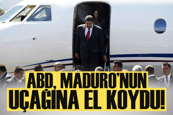 ABD, Maduro nun uçağına el koydu