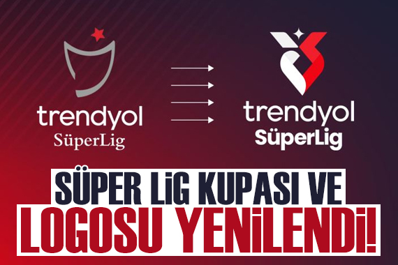 Trendyol Süper Lig in logo ve kupası değişti!