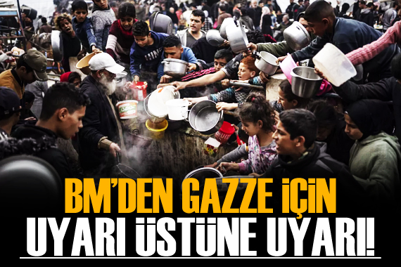 BM den Gazze için uyarı üstüne uyarı!