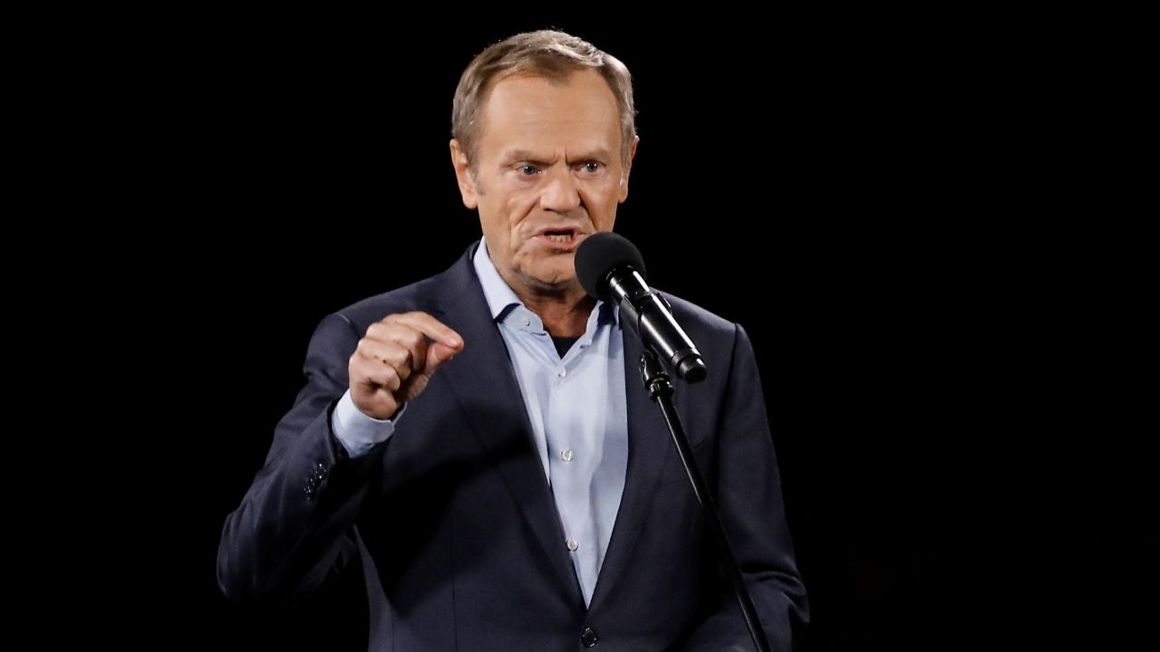 Polonya Başbakanı Tusk, AP seçimlerinde partisinin zaferini ilan etti