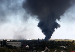 Donetsk havaalanında çatışmalar sürüyor!