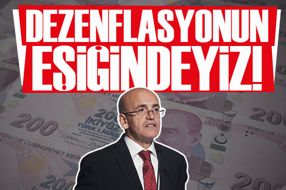 Bakan Şimşek ten enflasyon mesajı: Dezenflasyonun eşiğindeyiz