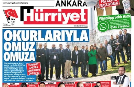 Hande Fırat Hürriyet te yazacak!