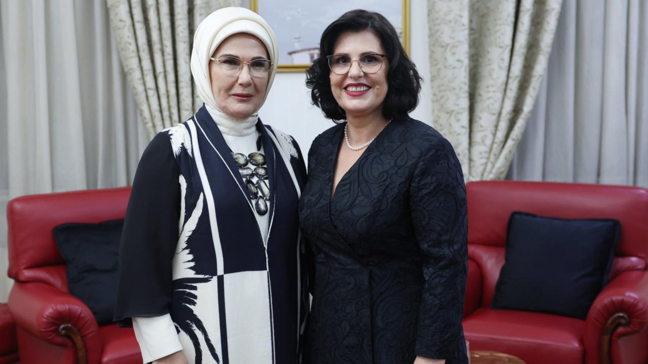 Emine Erdoğan, Armanda Begay ile görüştü