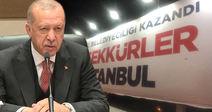 Erdoğan o afiş hakkında konuştu