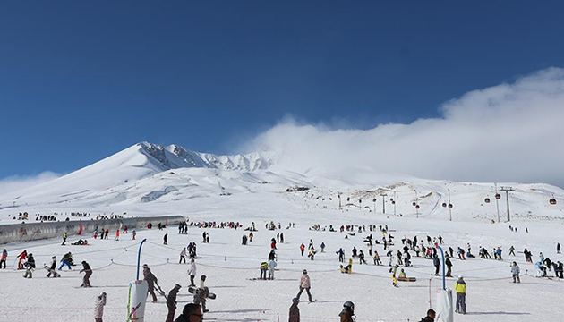 Erciyes te hedef 3 milyon ziyaretçi