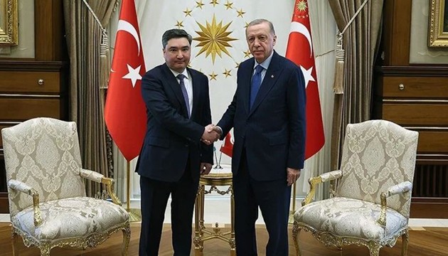 Erdoğan, Kazakistan Cumhurbaşkanını kabul etti
