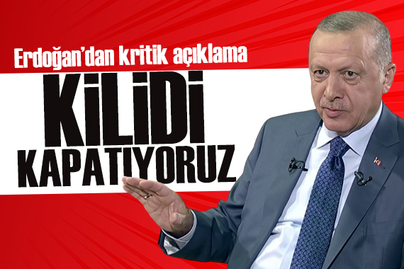 Erdoğan dan Pençe Harekatı sözleri: Kilidi kapatıyoruz