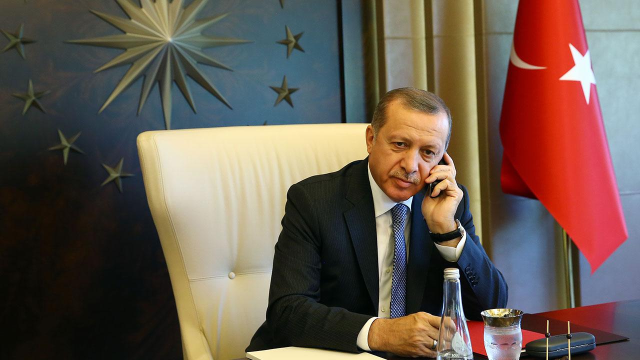 Cumhurbaşkanı Erdoğan ın telefon diplomasisi