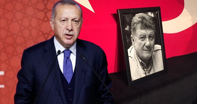 Erdoğan dan Tarık Ünlüoğlu nun eşine başsağlığı