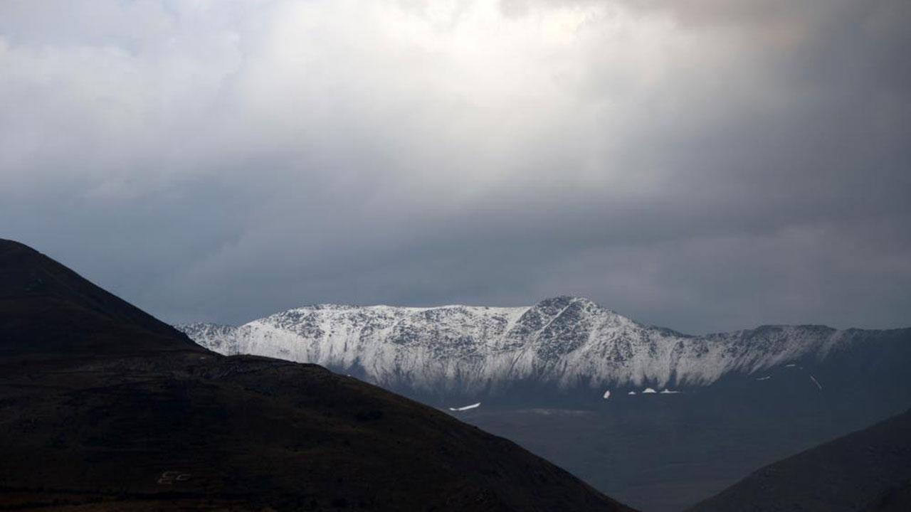 Erzincan da temmuz ayında kar sürprizi