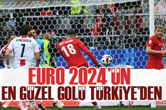 EURO 2024’ün en güzel golü Türkiye’den