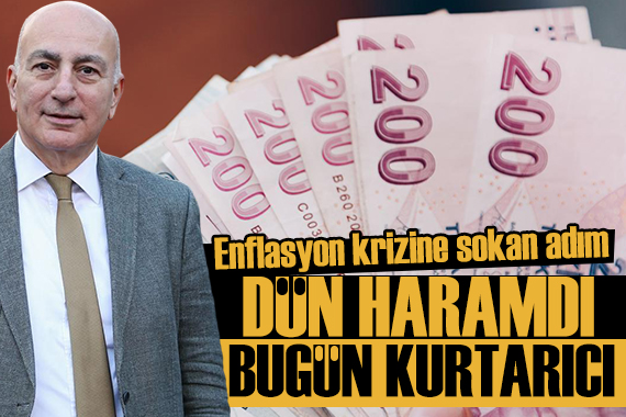 Mahfi Eğilmez den faiz değerlendirmesi: Dün haramdı, bugün kurtarıcı