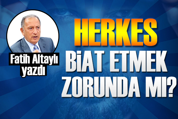 Fatih Altaylı: Geçmiycek işte geçmiycek adlı eseri seslendirsinler olsun bitsin!