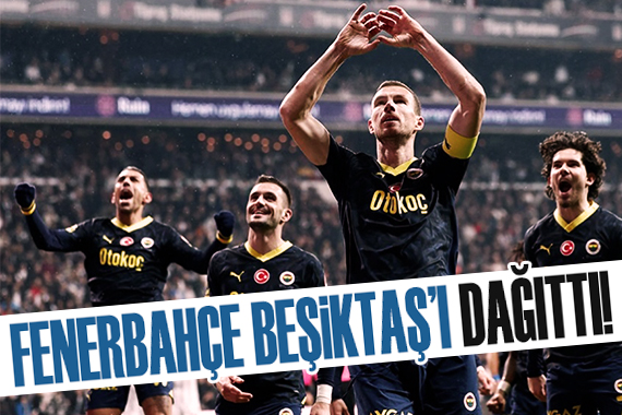 Derbide zafer Fenerbahçe nin! Beşiktaş resmen dağıldı