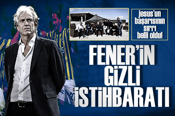 Fenerbahçe de, Jorge Jesus un ekibinin analiz çalışmaları takdir topluyor!
