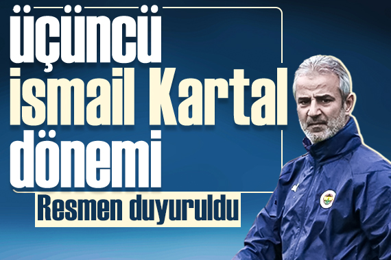 Fenerbahçe İsmail Kartal ı resmen duyurdu