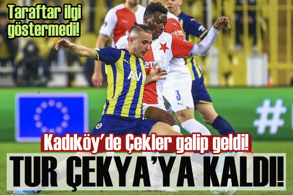 Kadıköy de Çekler galip geldi! Tur Çekya ya kaldı