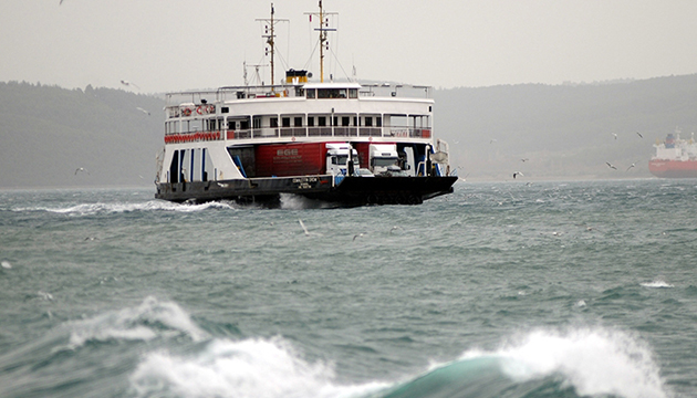 Feribot hatlarındaki bazı seferler iptal edildi