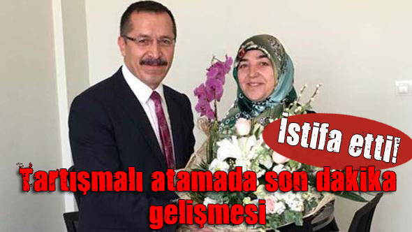 Tartışmalı atamada yeni gelişme