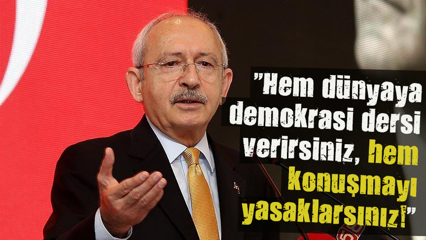 Kılıçdaroğlu, Almanya ya çok sert konuştu