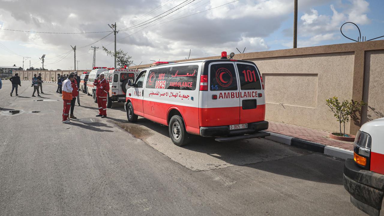 Filistin Kızılayı ndan İsrail açıklaması