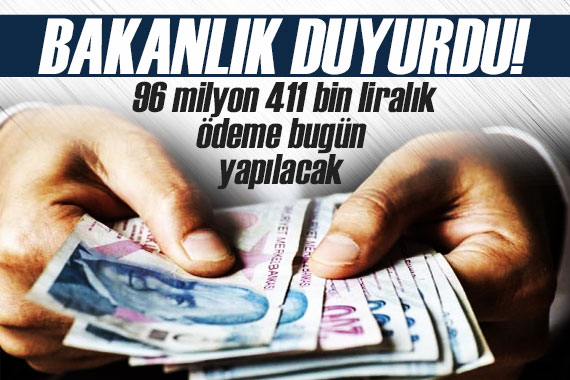 Çiftçilere 96 milyon 411 bin liralık tarımsal destekleme ödemeleri bugün yapılacak