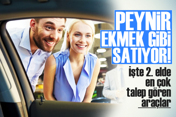 İkinci elde en çok talep  otomatik vitesli hatchback lerde